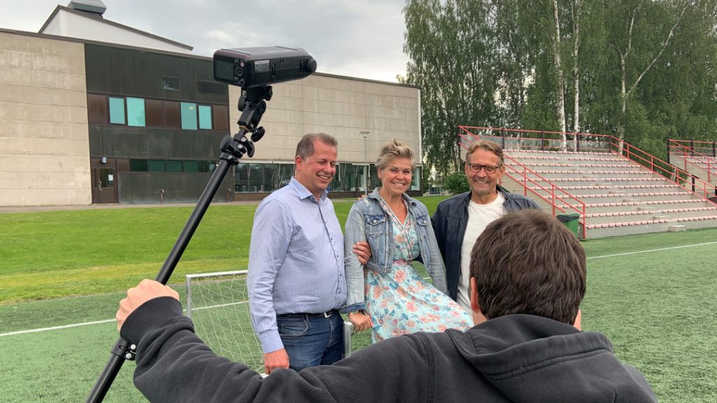 Kenneth Mörk, Nina Brännkärr-Friberg och Björn Anderssén.